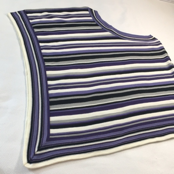 ~3 for $20~ NY Collection asymmetrical poncho - Picture 1 of 6